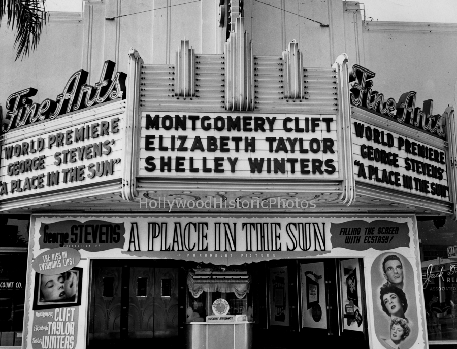 Fine Arts Theatre 1952 Showing A Place In the Sun 8556 Wilshire Blvd..jpg